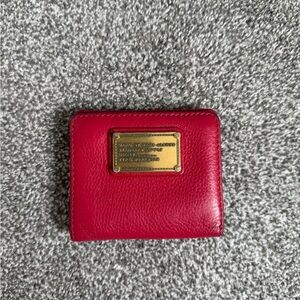 Marc Jacob’s Red Wallet with Black and White Interior